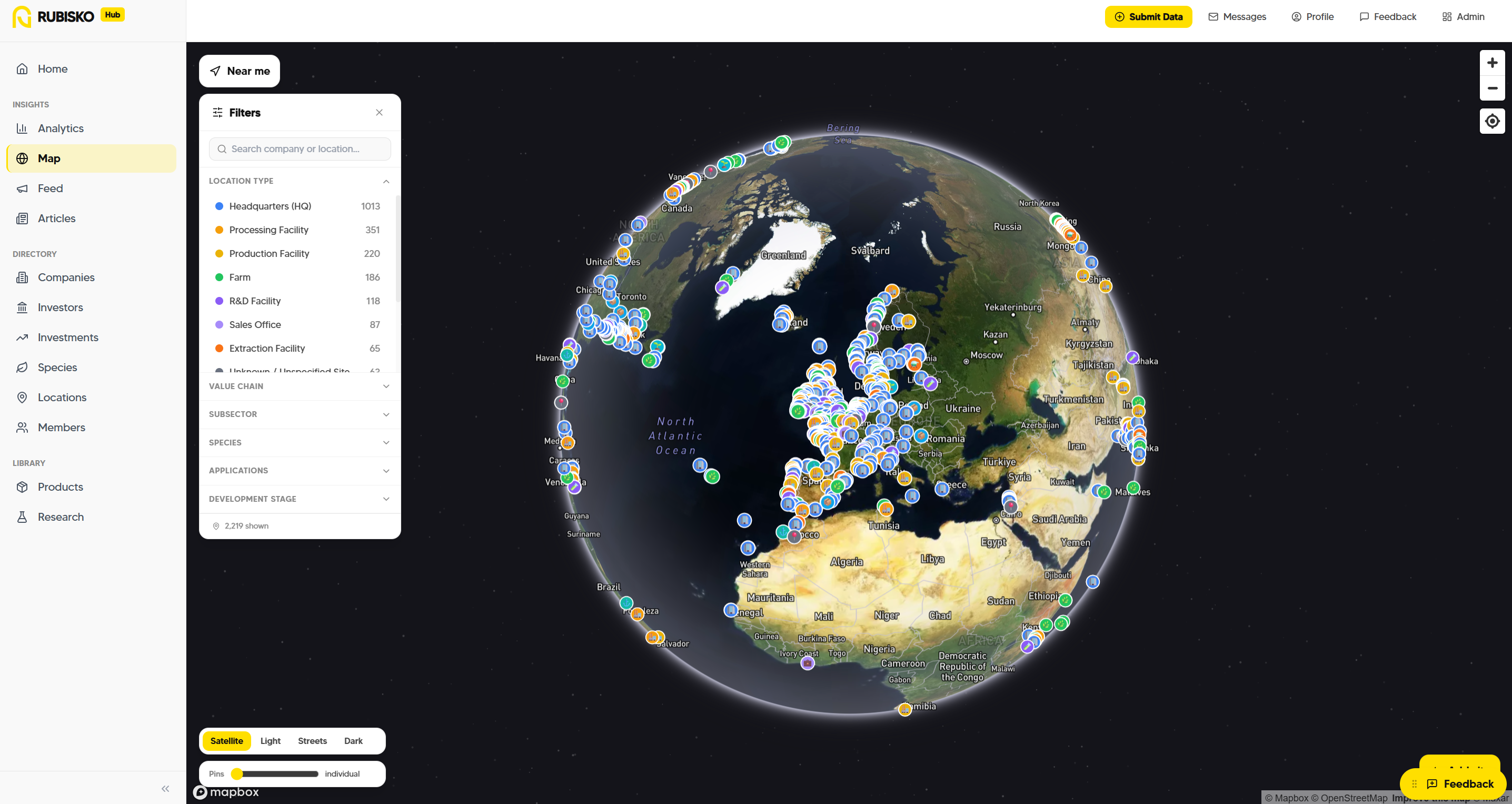 Hub screenshot